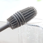 BrushMaster – Silicone Dish Brush for Bottles and Glasses
