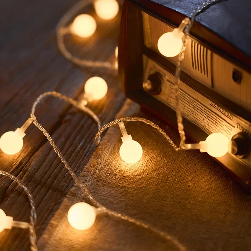 Starlight LED String Lights: Ideal for indoor decoration, outdoor camping and tent atmosphere
