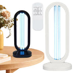 Purevia UV-C Disinfection Lamp | 38W | With Remote Control & 3 Timer Levels | UV + Ozone | 41.5 × 18 cm