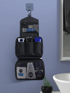 Foldable Travel Toiletry Bag DryNexa TravelCube | Multilayer Design with Wet-Dry Separation | Space-Saving & Waterproof