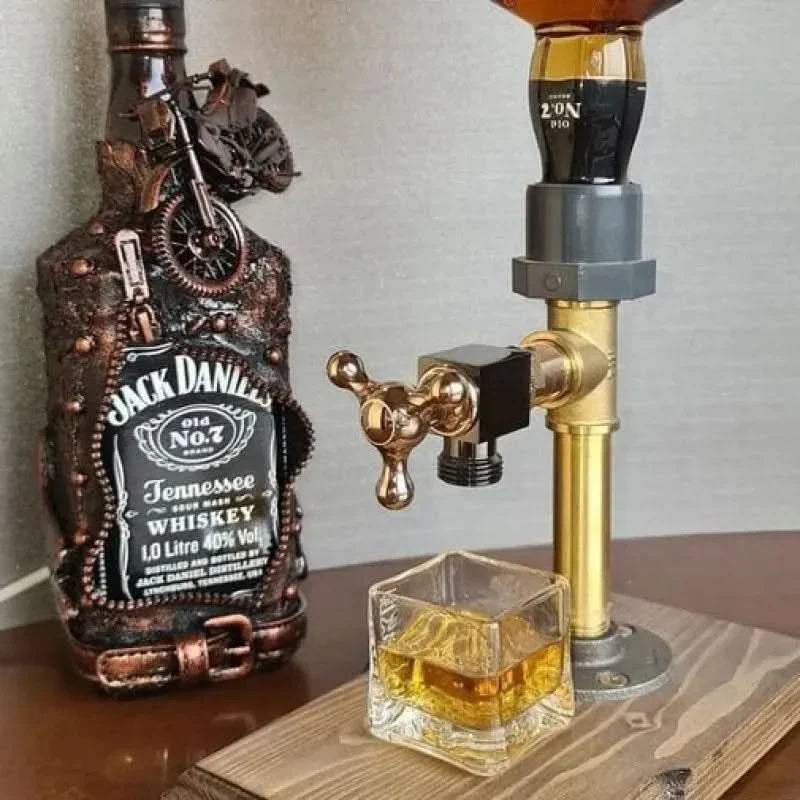 Wooden Beverage Dispenser – 5L Drink Server with Tap