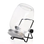 VitaKeim Sprouting Jar Set | Stainless Steel Strainer Lid | For Fresh Sprouts at Home | 16oz & 32oz