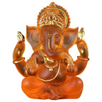 Rare colored semi-transparent Ganesh statues for luck in your home