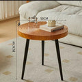 Round Wooden Coffee Table Japanese Design Tea Table Living Room