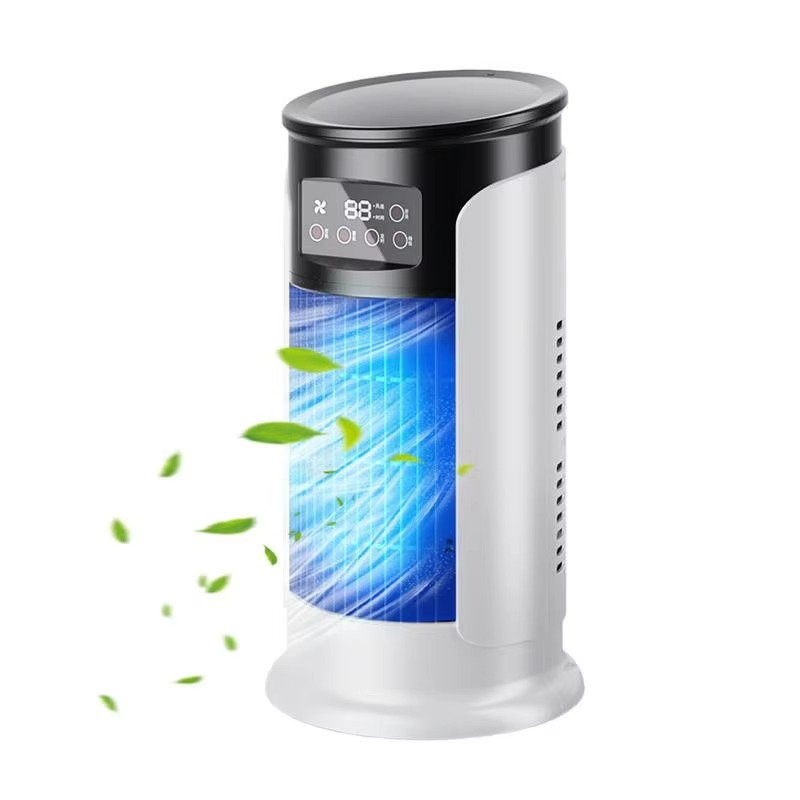 Portable Air Conditioners Fan Evaporative Cooler USB Quiet Timer Room Cooling Small 10 oz Water Tank Personal Cooler Adjustable