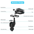 Car Cup Holder with Detachable Tray