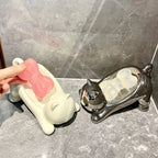 Stretching Cat Soap Tray