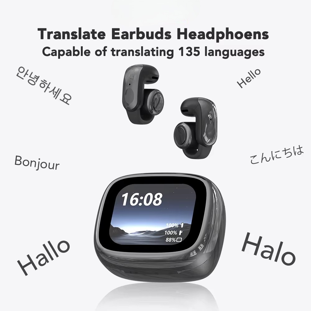 XF28 Open-Ear True Wireless Translation Earbuds with ASMR Features