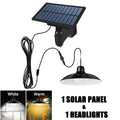 Solivara Solar Chandelier | With Sensor & Remote Control | IP65 | Warm/Cold White | 10h Runtime
