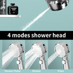 Shower head with temperature display on sale