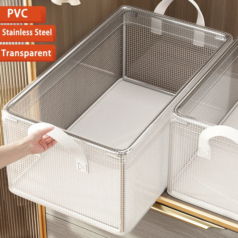ClearBoxx Storage Box | Transparent & Durable Design | Foldable & Space-Saving
