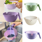Double Layer Quick Vegetable Drainer Basket