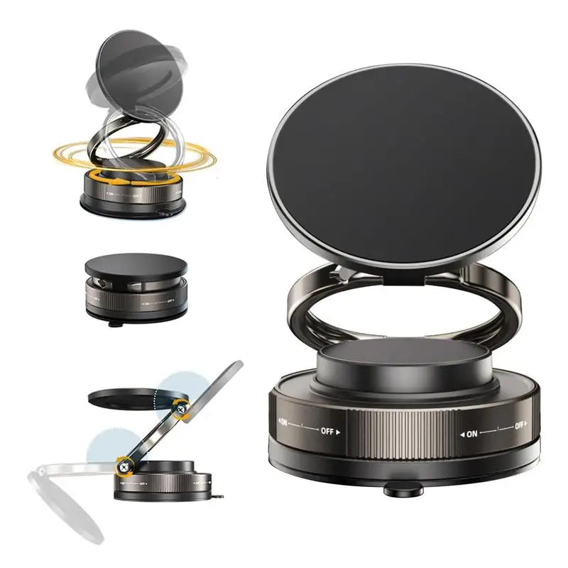 360° Rotatable Suction Magnetic Car Phone Holder