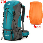 Alpivento 70L trekking backpack | Waterproof camping backpack with rain cover | Large outdoor backpack for hiking, mountaineering & travel Brand name