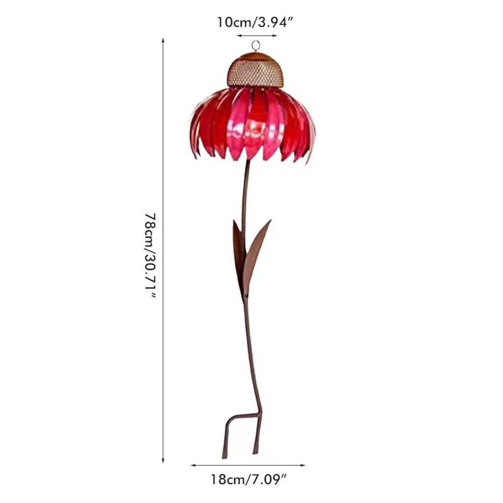 Bird Feed Station in Flower Design