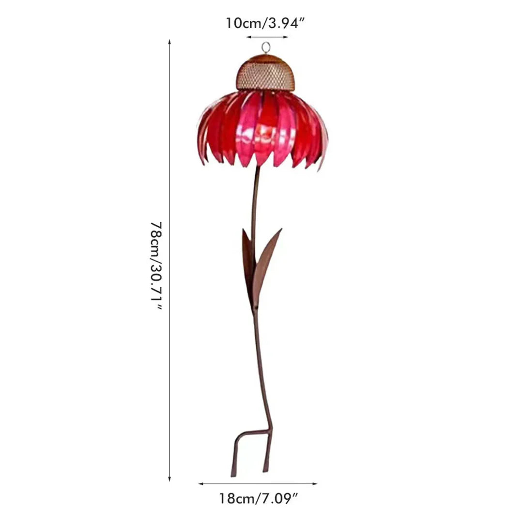 Bird Feed Station in Flower Design