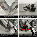Ultralight Collapsible Outdoor Cooking Gas Burner