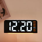 Modern LED All Week Display Night Lamp Alarm Clock