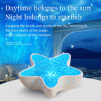 MARILUX Star Sea Projector Lamp | 7 Colors | Ocean Waves & Aurora Effect | Starfish Design