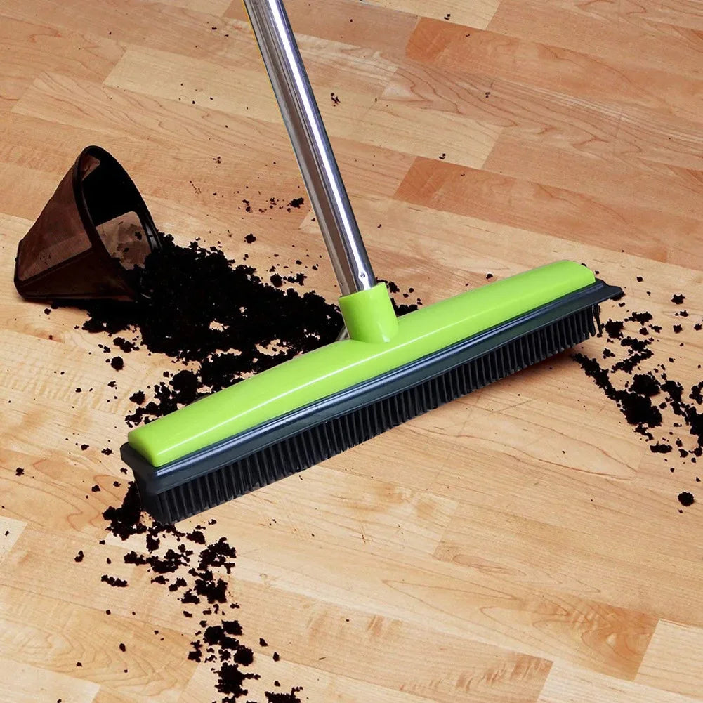 Hair Catcher Telescopic Pet Carpet Sweeping Broom