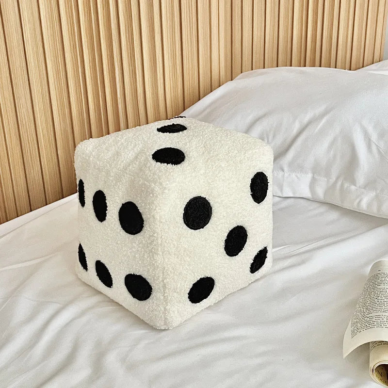 Dice Plush Cushion