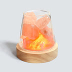 Himalaya Salt Lamp - Crystal Night Light & Essential Oil Diffuser