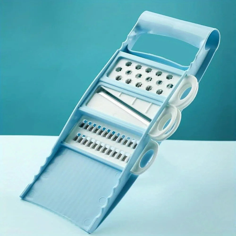 Cutlino Multi-Slicer 5in1 | Manual & Versatile | Compact & Cordless | For Vegetables & Fruits