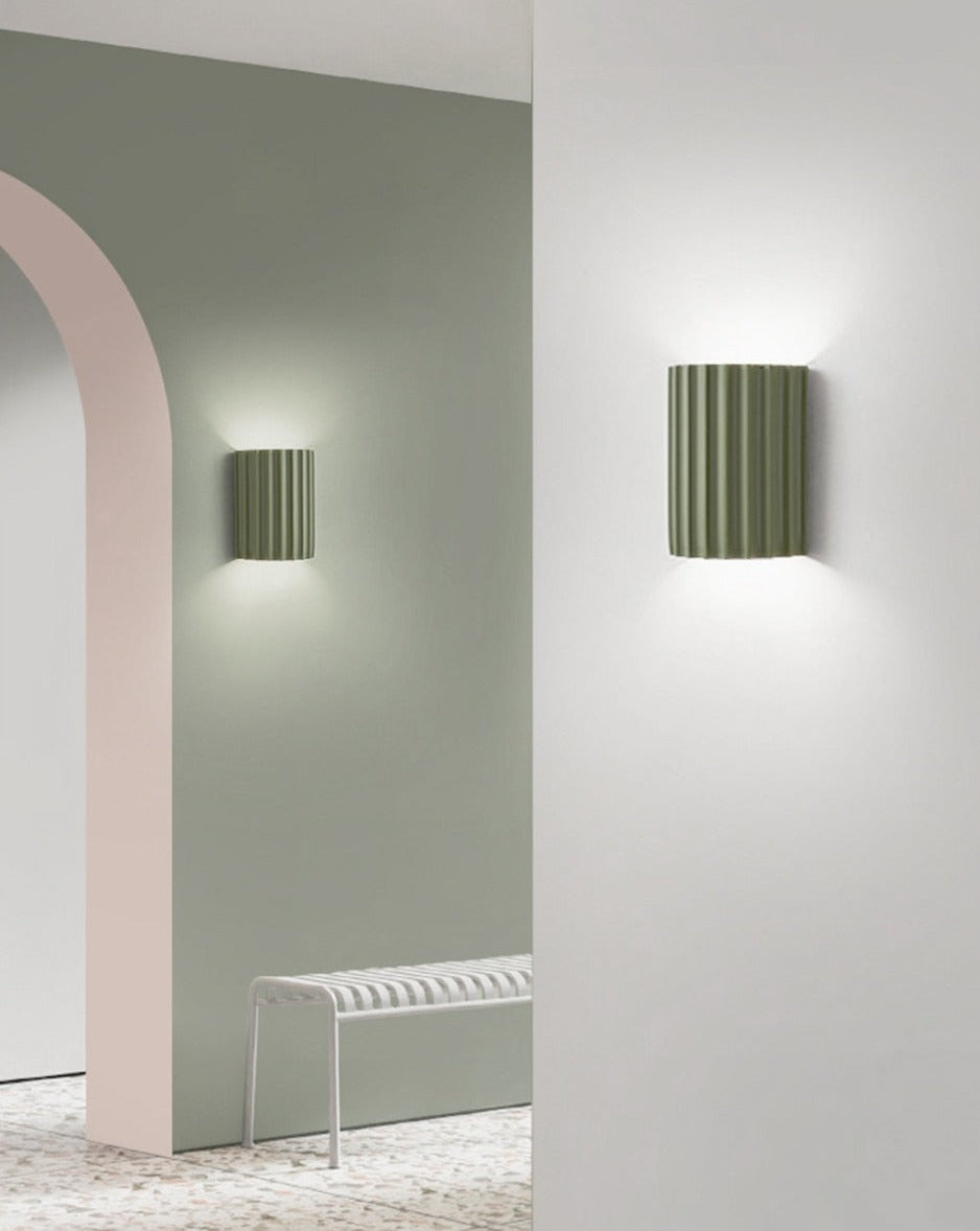 Folding Color Resin LED Wall Light Lamp