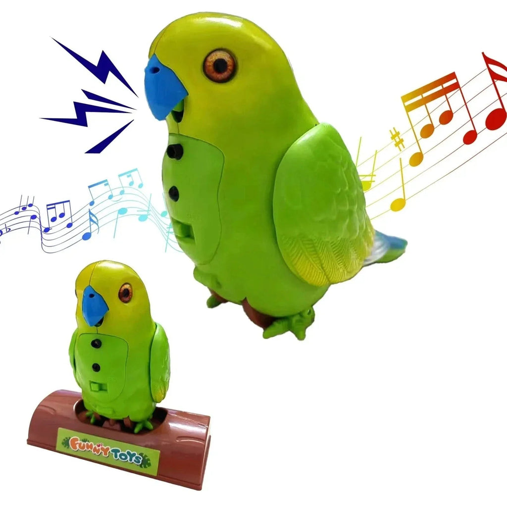 Interactive parrot that repeats everything