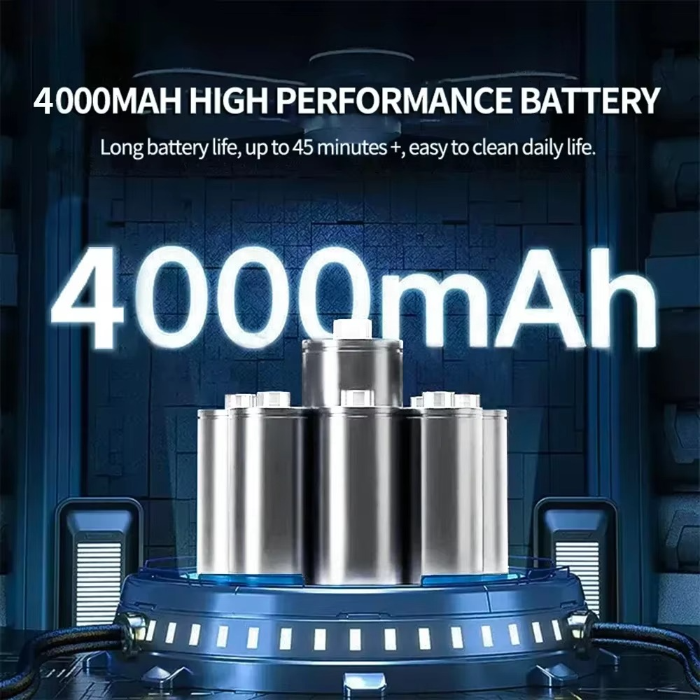 High-Power 95000PA Wireless Car Vacuum Cleaner