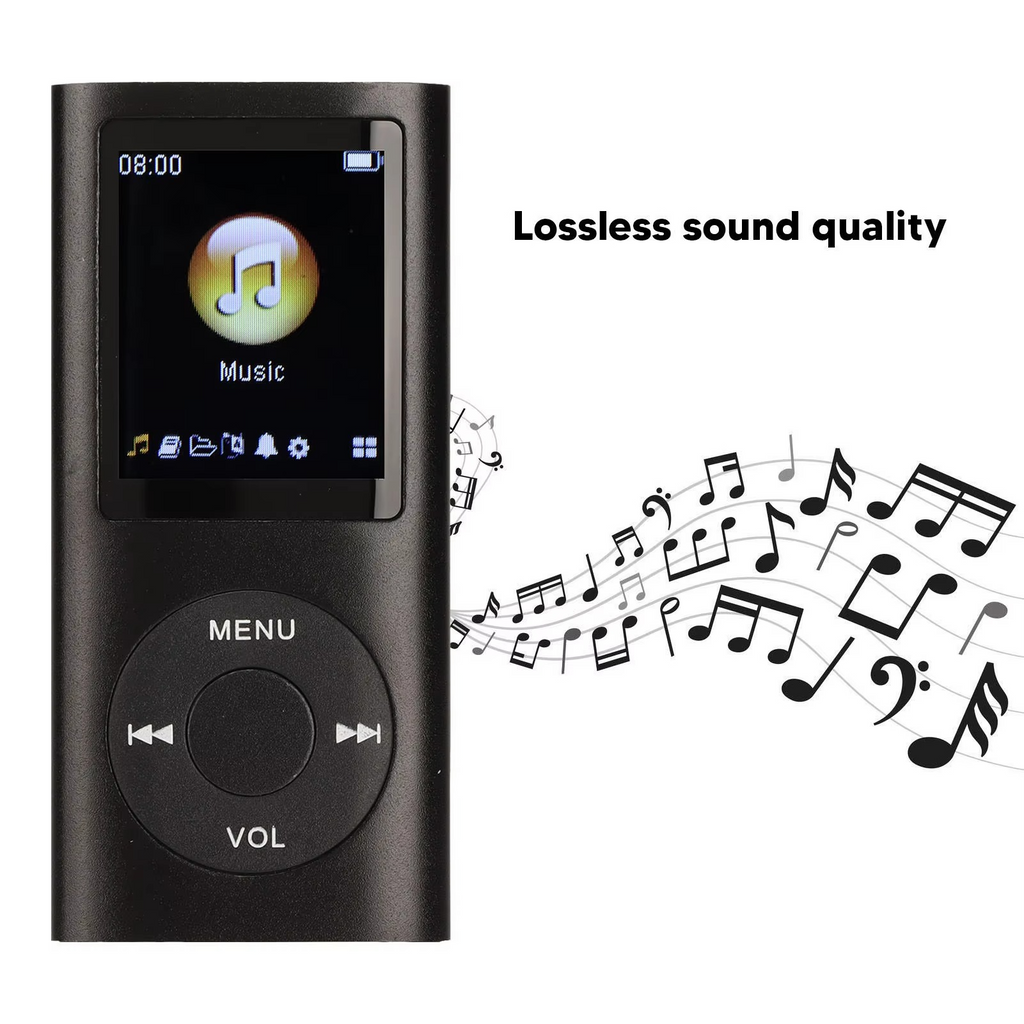 Compact High-Resolution 1.8" LCD MP3 Player