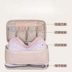 Travella Laundry Organizer | 2 Compartments & Compact | For Underwear & Socks | Light & Sturdy