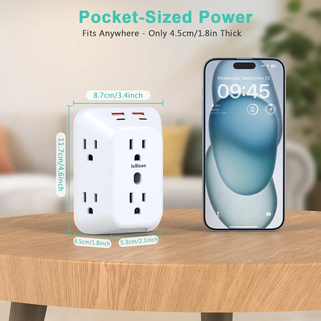 10-in-1 Wall Plug Power Hub