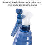 Adjustable spray bottle with ergonomic grip for easy handling and versatile use
