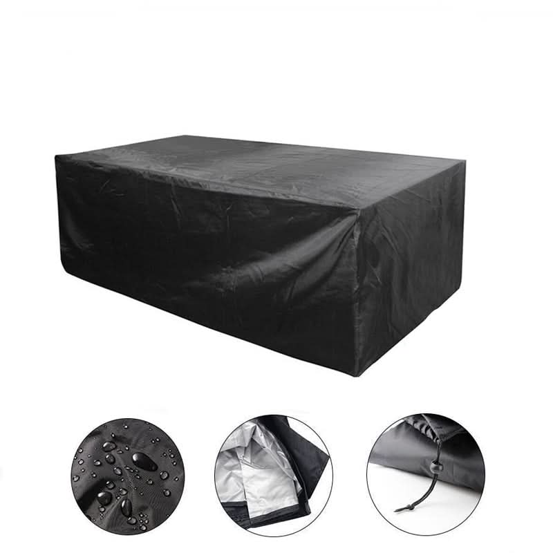 Water-resistant furniture cover for garden furniture