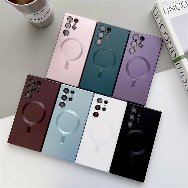 Magnetic charging case for Samsung Galaxy