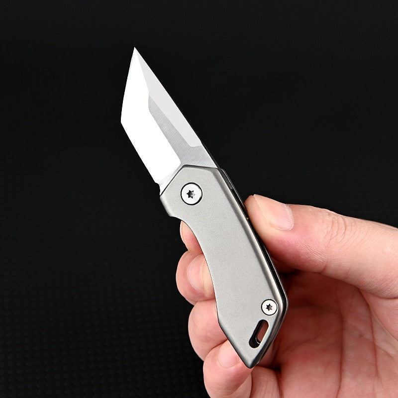 Titan-Titanium alloy Bag Keychain Knife