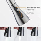 Kitchen faucet with pull-out spout – Brushed Nickel