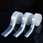 16.4 Ft Transparent Self-Adhesive Door Weatherstrip