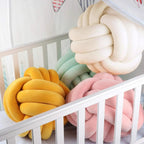 Plush Knot Cushion (Velvet)