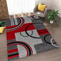 Elegant Nordic-Inspired Geometric Area Rug