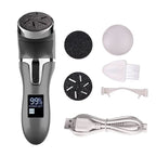 Rechargeable foot care device for silky soft feet