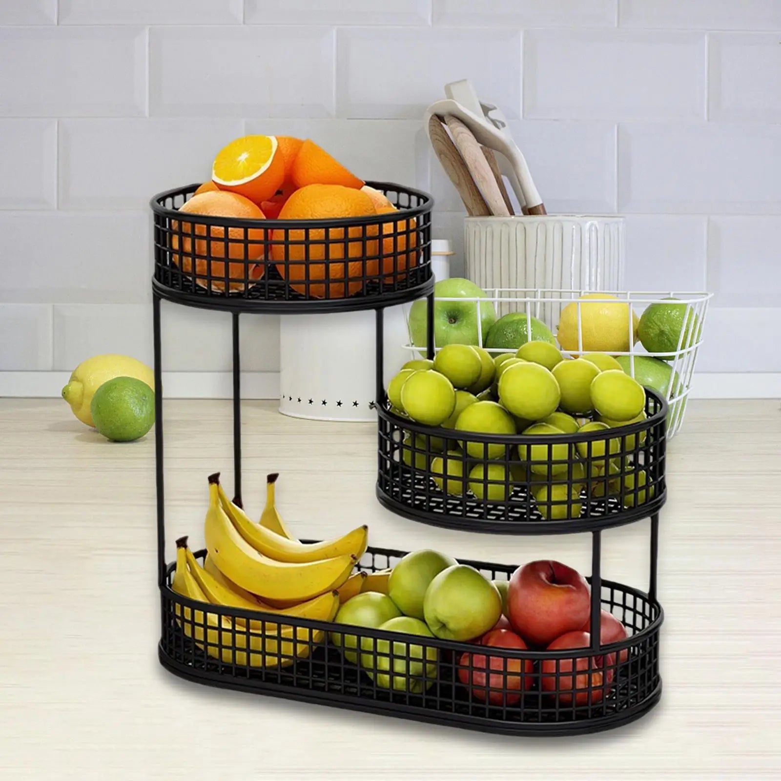 FruitElegance – Metal Wire Basket for Fruit & Vegetables