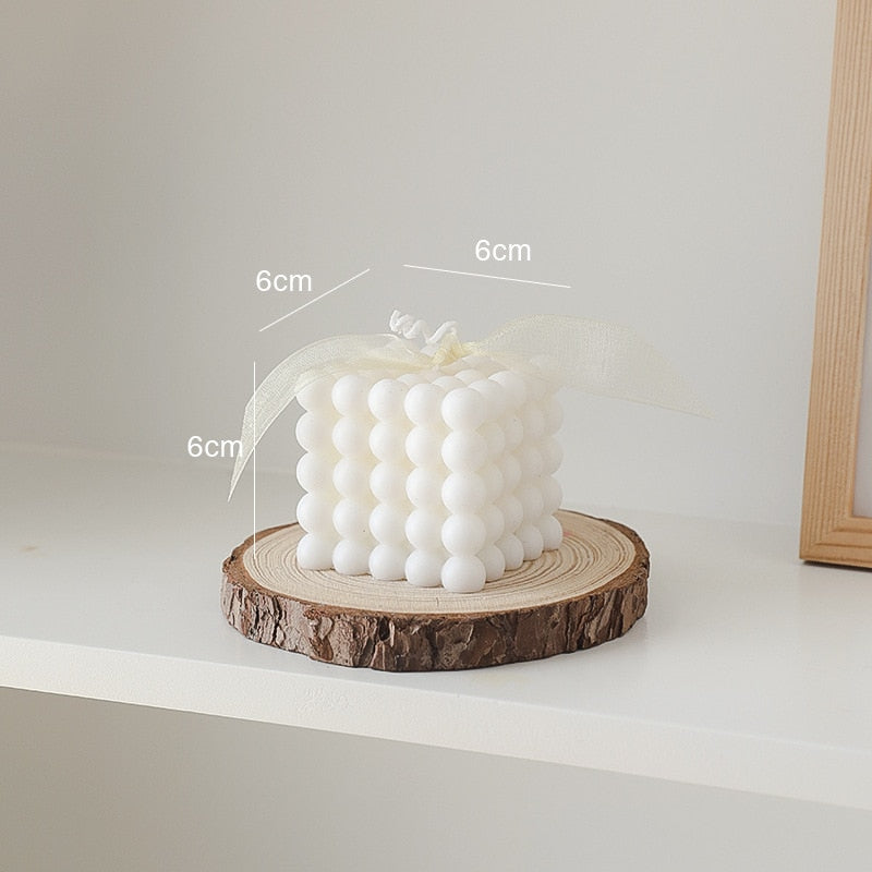 Elegant BubbleGlow Candle Create a Cozy Atmosphere at Home
