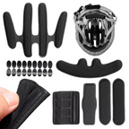 24PCS Universal Helmet Foam Padding Kit – Replacement Inner Pads for Motorcycle and Bicycle Helmets
