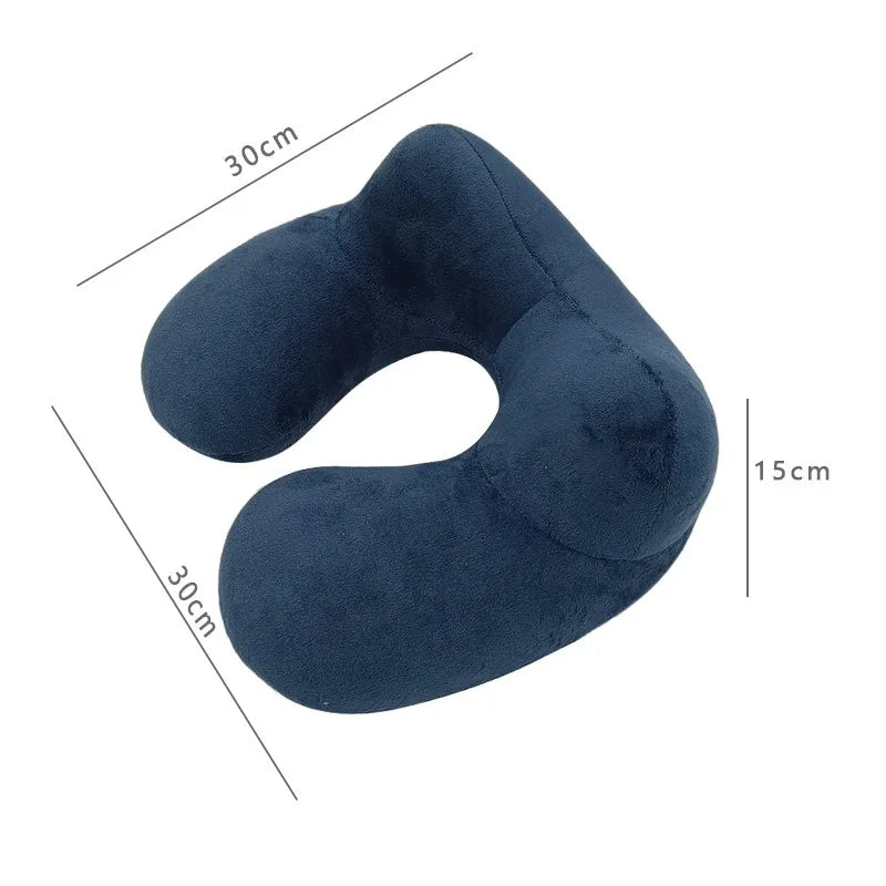 Neckiva Neck Pillow | Ergonomic & Ultra-light | Micro-Velours | Portable with Bag
