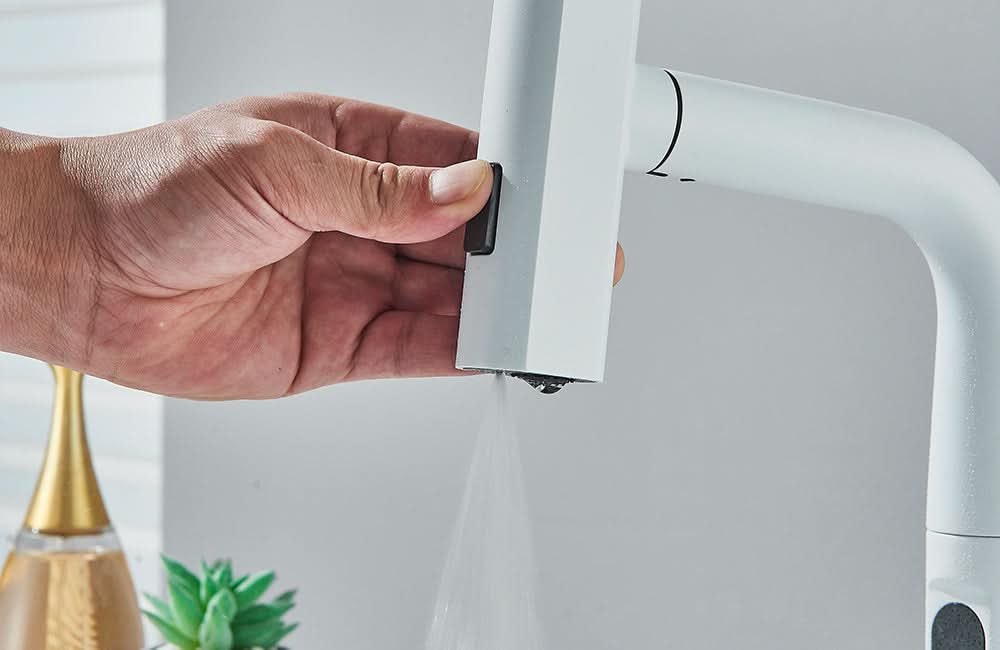 LUXOR - Modern digital washbasin tap