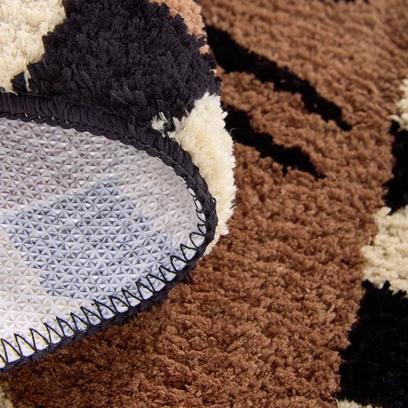 Swallowtail Fluffy Bath Mat
