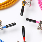 Adjustable Speed Jump Rope with Steel Wire for Fast Workouts and Home Fitness