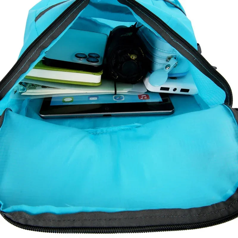 SkyFold LitePack | Foldable Outdoor Backpack 20L | Waterproof & Ultralight | For Travel, Hiking & Leisure | Unisex